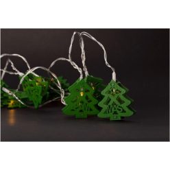   Entac karácsonyi fa zöld karácsonyfa beltéri 10LED meleg fehér