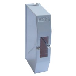   Falon kívüli elosztódoboz, ajtó nélkül, zárópecsételhető 1 Modul