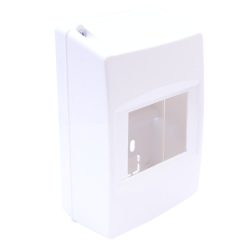   Falon kívüli elosztódoboz, ajtó nélkül, zárópecsételhető 4 Modul