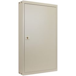 Fém elosztódoboz falon kívüli, maszkos, fehér