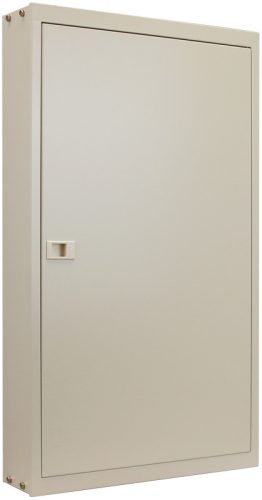 Fém elosztódoboz falon kívüli, maszkos, fehér