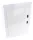 Falon kívüli elosztódoboz, fehér-sík ajtóval, NPE nélkül 24 Modul