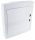 Falon kívüli elosztódoboz, fehér-sík ajtóval, NPE nélkül 36 Modul
