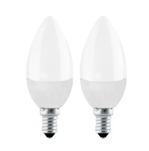 LED izzó E14 természetes fehér 2x4W