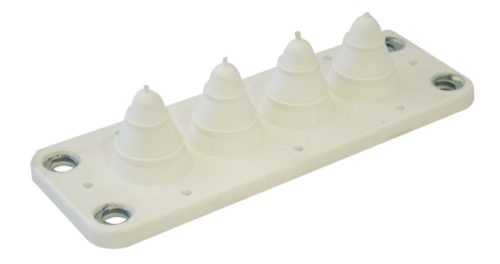 Kábelbevezető gumi 4db kábelhez