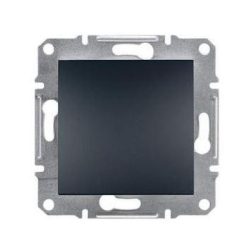   Schneider Asfora Kapcsoló, egy pólusú, keret nélkül, antracit