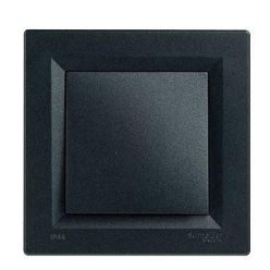   Schneider Asfora Kapcsoló, egy pólusú, kültéri, antracit