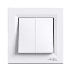   Schneider Asfora Kapcsoló, csillárkapcsoló, komplett, fehér EPH0300121