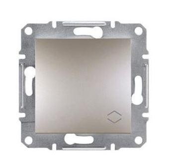 Schneider Asfora Kapcsoló, váltókapcsoló, keret nélkül, bronz