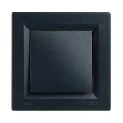   Schneider Asfora Kapcsoló, váltókapcsoló, kültéri, komplett, antracit