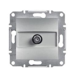   Schneider Asfora SAT aljzat, végzáró, 1 dB, keret nélkül, alumínium