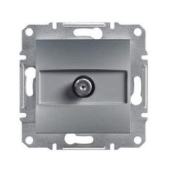   Schneider Asfora SAT aljzat, végzáró, 1 dB, keret nélkül, acél