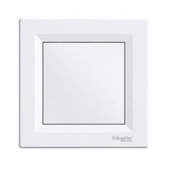 Schneider Asfora Vakfedél, komplett, fehér