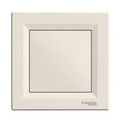 Schneider Asfora Vakfedél, komplett, bézs