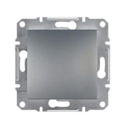 Schneider Asfora Vakfedél, keret nélkül, acél