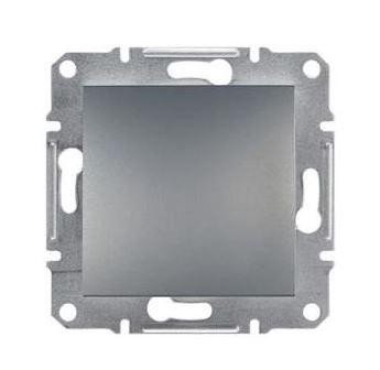 Schneider Asfora Vakfedél, keret nélkül, acél