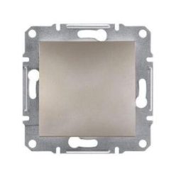 Schneider Asfora Vakfedél, keret nélkül, bronz