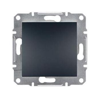 Schneider Asfora Vakfedél, keret nélkül, antracit