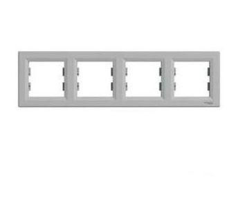 Schneider Asfora Keret, 4-es, alumínium