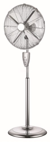 Entac Hordozható Fém Álló Ventilátor 50W Távirányítóval