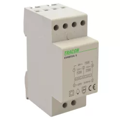   Biztonsági (csengő) transzformátor 230V/12-24V AC, Psmax.:15VA, Is:0,62A