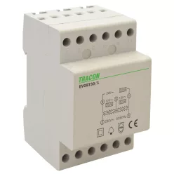   Biztonsági (csengő) transzformátor 230V/12-12-24V AC, Psmax.:30VA, Is:1,55A