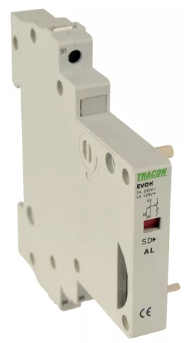 Hibajelző érintkező EVOH-hoz 230V, 50Hz, In:6A W=9mm; 0,5-4mm2