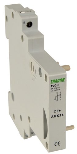 Segédérintkező EVOH kismegszakítóhoz 230V, 50Hz, In:6A W=9mm; 0,5-4mm2