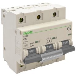 Kismegszakító EVO 3P C 80A 10kA