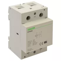   Installációs kontaktor 230V, 50Hz, 3 Mod, 2×NO, AC1/AC7a, 80A,
