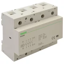   Installációs kontaktor 230V, 50Hz, 4 Mod, 4×NO, AC1/AC7a, 100A,