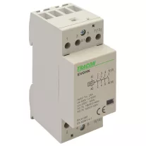   Installációs kontaktor 24V, 50Hz, 2 Mod, 4×NO, AC1/AC7a, 25A,