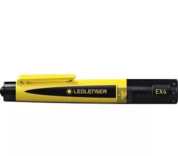 LEDLENSER EX4 Robbanásbiztos ATEX lámpa 50 lm, CRI70, 0/20 zóna, 2xAAA