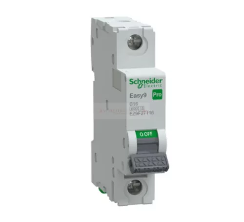 Schneider Easy9 Pro kismegszakító 1P B 16A 6kA
