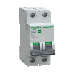 Schneider Easy9 Pro kismegszakító 2P B 20A 6kA