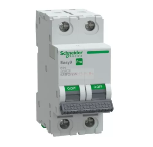 Schneider Easy9 Pro kismegszakító 2P B 25A 6kA