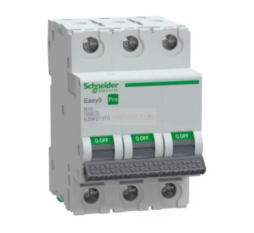 Schneider Easy9 Pro kismegszakító 3P B 10A 6kA