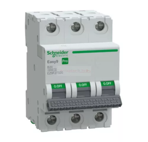 Schneider Easy9 Pro kismegszakító 3P B 20A 6kA