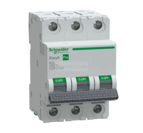 Schneider Easy9 Pro kismegszakító 3P B 25A 6kA
