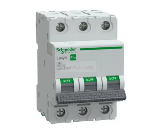 Schneider Easy9 Pro kismegszakító 3P B 40A 6kA