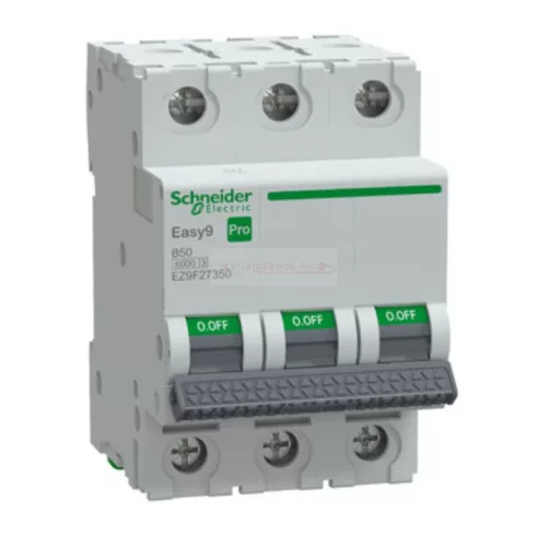 Schneider Easy9 Pro kismegszakító 3P B 50A 6kA