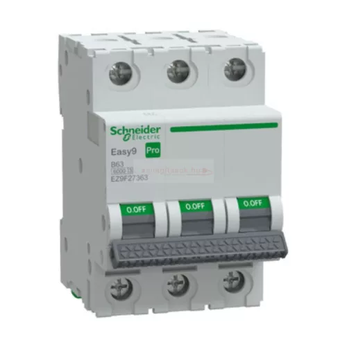 Schneider Easy9 Pro kismegszakító 3P B 63A 6kA