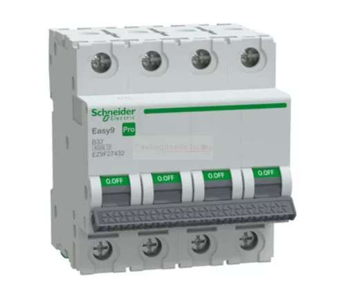 Schneider Easy9 Pro kismegszakító 4P B 32A 6kA