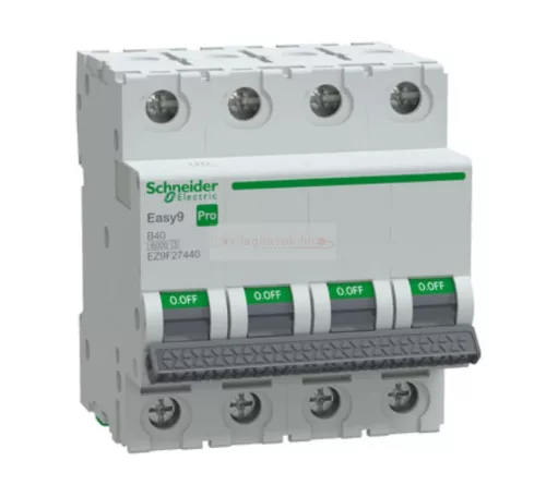 Schneider Easy9 Pro kismegszakító 4P B 40A 6kA