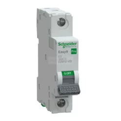 Schneider Easy9 Pro kismegszakító 1P C 2A 6kA