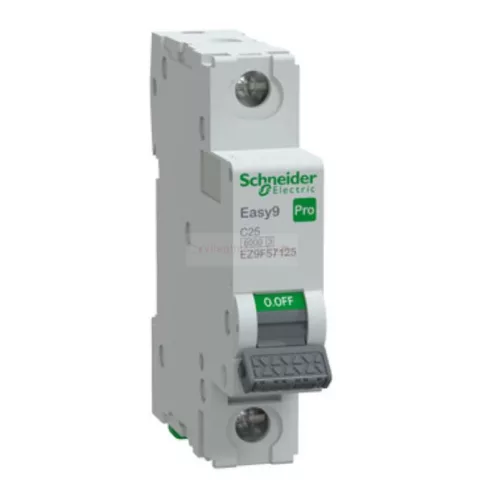 Schneider Easy9 Pro kismegszakító 1P C 25A 6kA