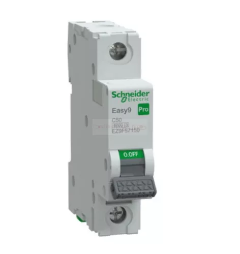 Schneider Easy9 Pro kismegszakító 1P C 50A 6kA