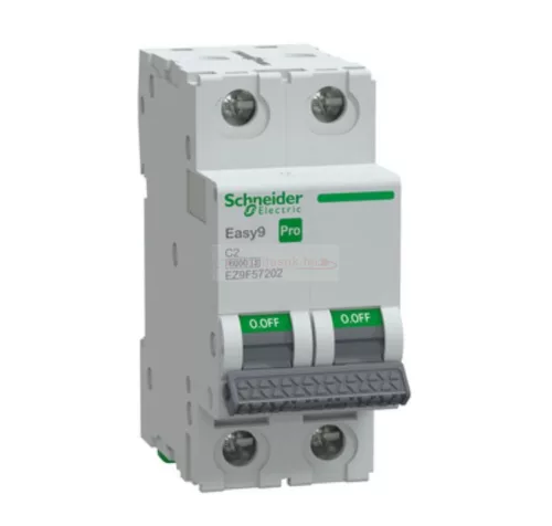 Schneider Easy9 Pro kismegszakító 2P C 2A 6kA