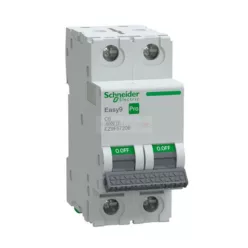 Schneider Easy9 Pro kismegszakító 2P C 6A 6kA