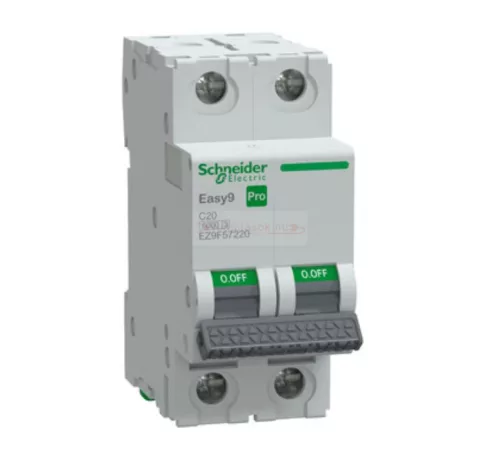 Schneider Easy9 Pro kismegszakító 2P C 20A 6kA
